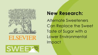 Did you know? Sweeteners Can Replace the Sweet Taste of Sugar with a Lower Environmental Impact